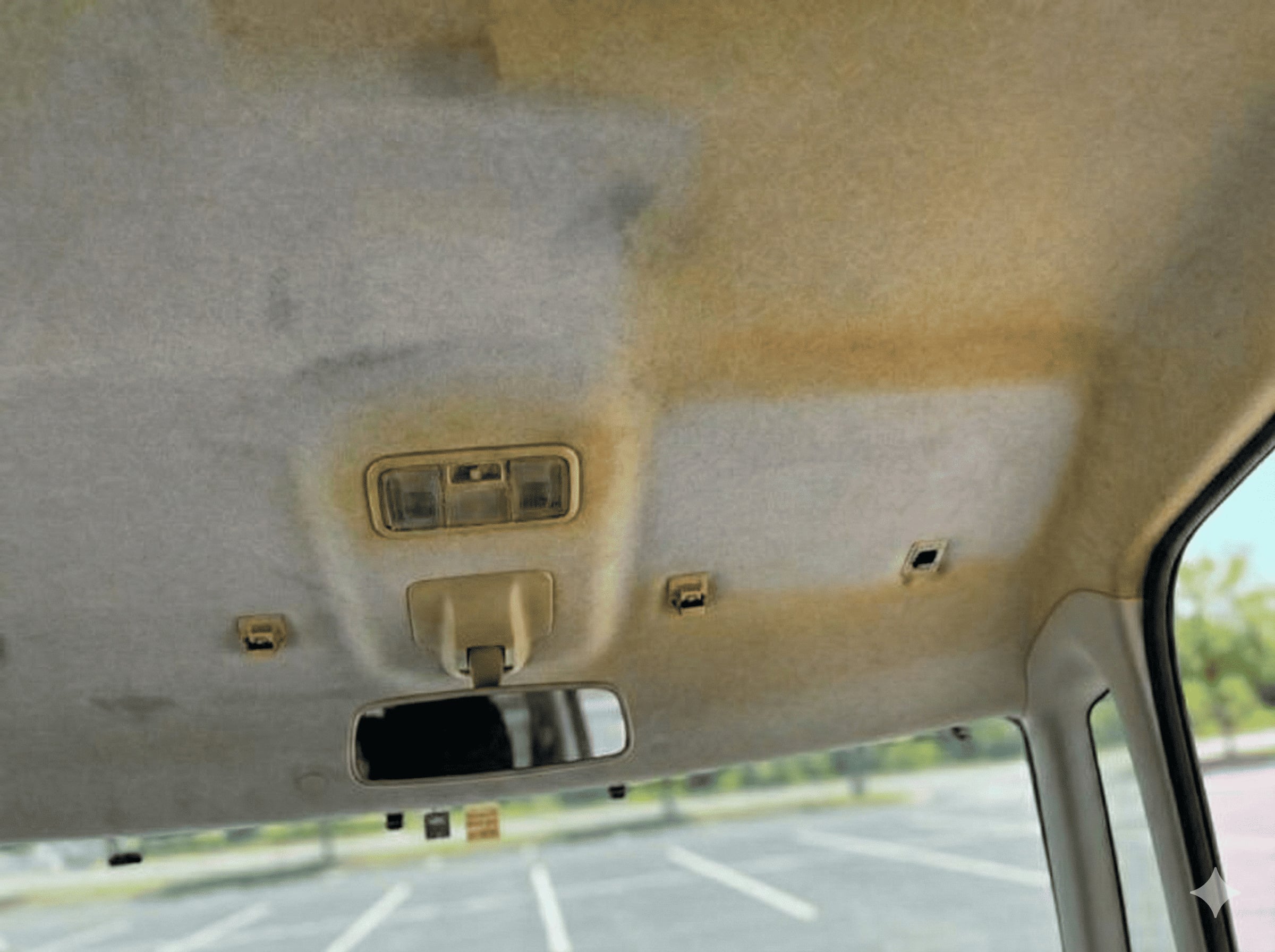 喫煙歴あり(色移り)