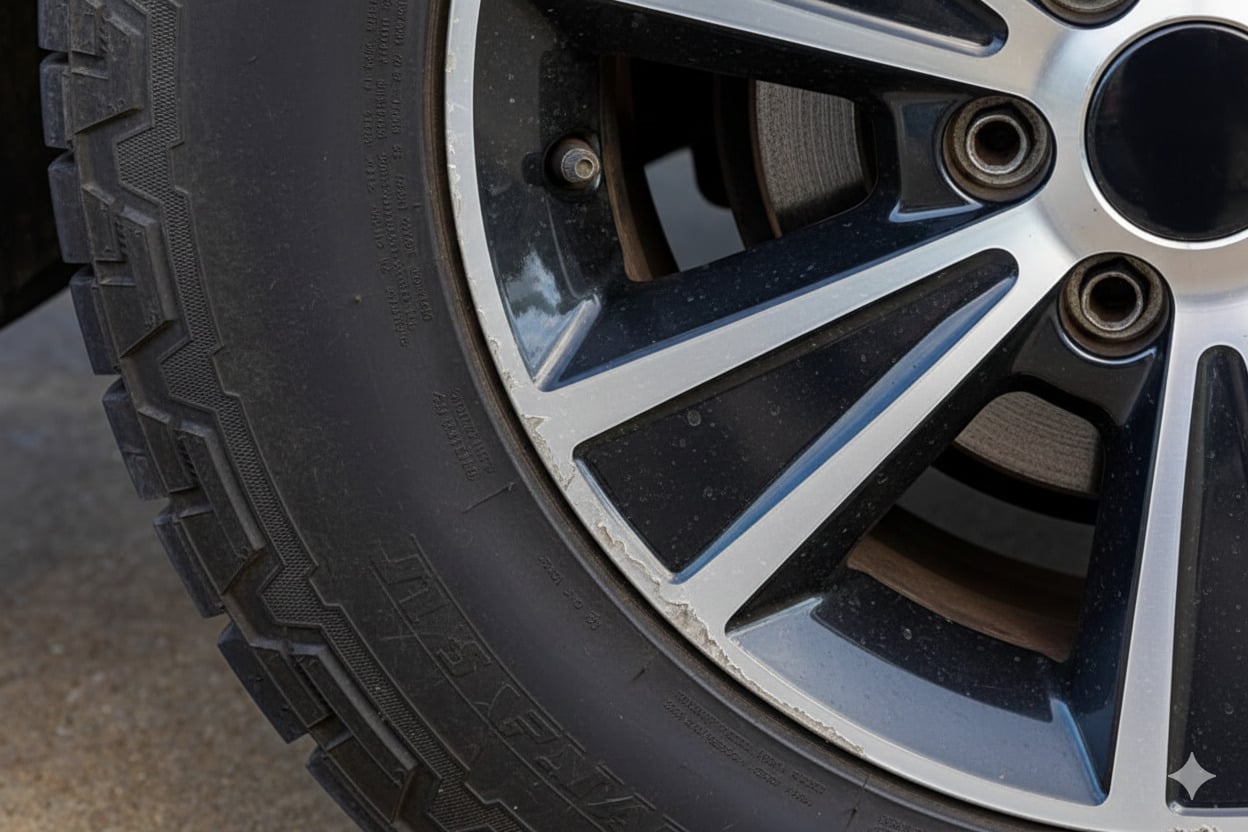 ホイールの劣化