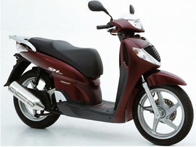 バイク比較.comを使ったお客様のSH150売却実績