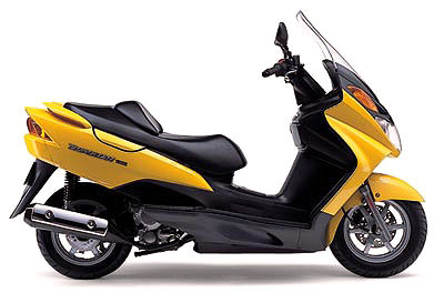 バイク比較.comを使ったお客様のバーグマン150売却実績